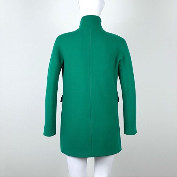 J. Crew Kelly Green Stadium Cloth Wool Coat - Picture 8 of 16
